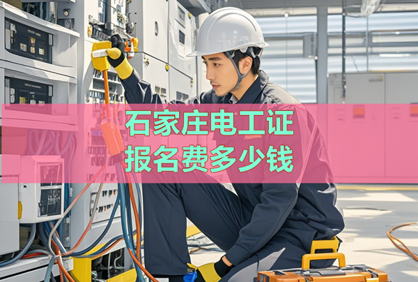 石家莊電工證報名費多少錢 